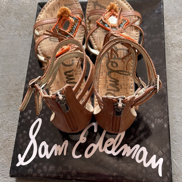Sam Edelman Brown Sandals size 7 - Picture 3 of 4